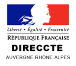 Logo DIRECCTE Auvergne Rhône Alpes